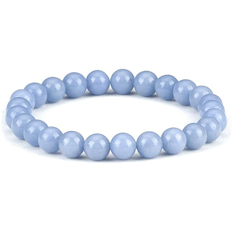 8mm Natural Tiger-Eye Bracelet Handmade Crystal Stone Bracelet Couple Bracelet