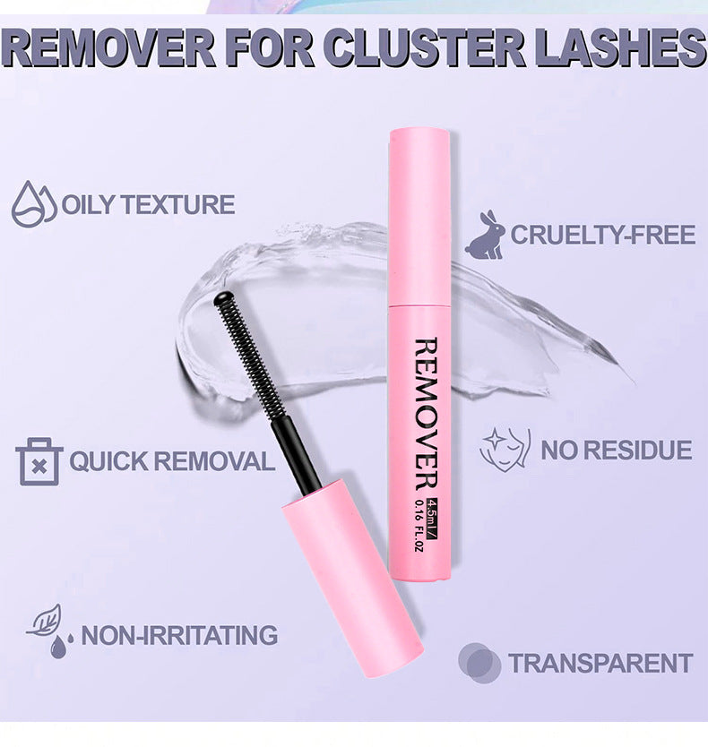 320 Clusters 16 Rows DIY False Eyelashes 4-Piece Set Glue Remover Tweezers 50 P60p80p100p Individual False Eyelash